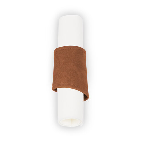 Pavelinni Rond à Serviette Stripe Vintage avec Velcro | Ø40-60mm | Disponible en 7 Couleurs | Lot de 10 Pièces