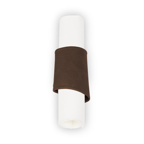 Pavelinni Rond à Serviette Stripe Vintage avec Velcro | Ø40-60mm | Disponible en 7 Couleurs | Lot de 10 Pièces