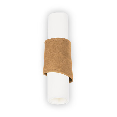 Pavelinni Rond à Serviette Stripe Vintage avec Velcro | Ø40-60mm | Disponible en 7 Couleurs | Lot de 10 Pièces