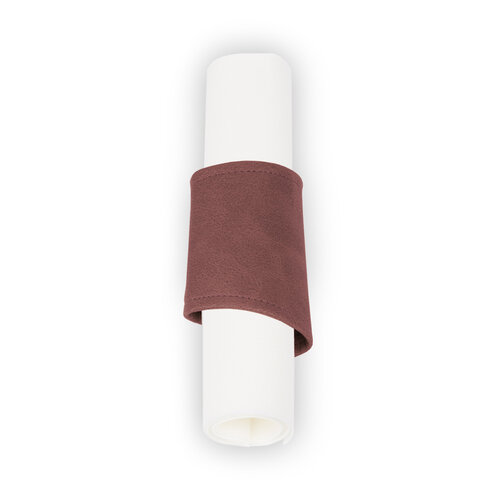 Pavelinni Rond à Serviette Stripe Vintage avec Velcro | Ø40-60mm | Disponible en 7 Couleurs | Lot de 10 Pièces