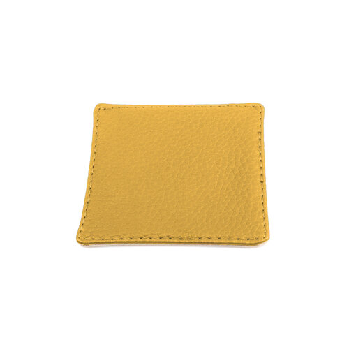 Pavelinni Sous-Verre Cuir Eco Classique | Double Face | Ø100mm | Disponible en 8 Couleurs | Lot de 10 Pièces