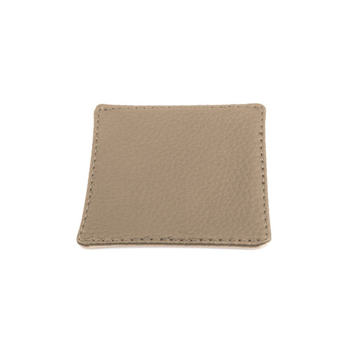 Pavelinni Sous-Verre Cuir Eco Classique | Double Face | Ø100mm | Disponible en 8 Couleurs | Lot de 10 Pièces