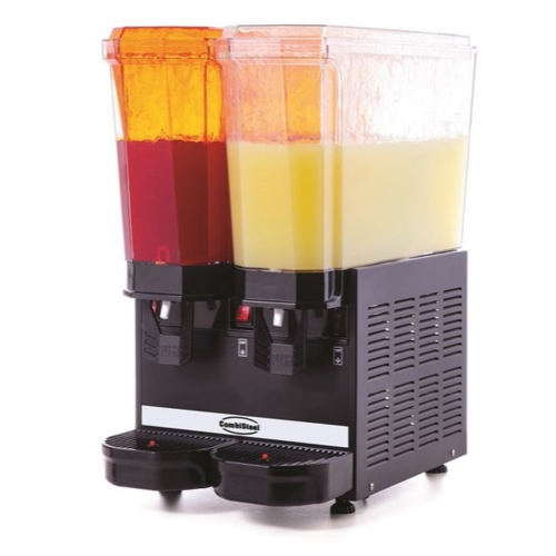 Combisteel Distributeur de boissons froides Pour les boissons claires 2x 20 litres | + 5 / + 10 ° C | 365x520x (H) 665mm