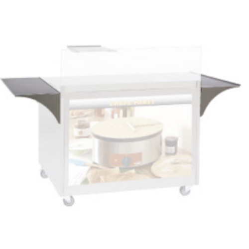 Diamond Tablette Latérale en Inox | 1 Pièce | Uniquement pour DIGE-MRX | Meuble Gaufrier