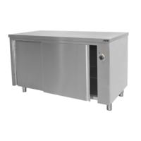 Armoire chauffante 3 kW | 30 à 90 degrés | 600mm de profondeur | Disponible en 6 longueurs