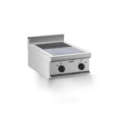 Saro Plaque à Induction 2 zones de cuisson (3,5 kW) 400x700x (H) 270mm