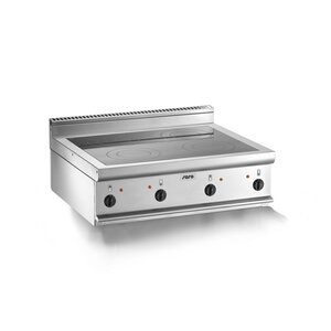 Saro Plaque Vitrocéramique | 4 zones de cuisson (2,5 kW) 800x700x (H) 270mm