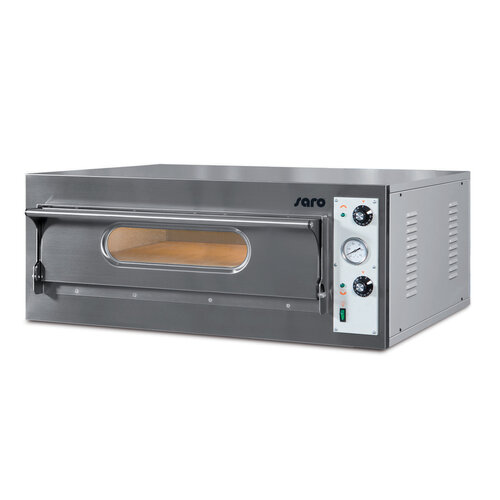 Saro Four à Pizza 13kW | 9 pizzas de Ø360mm | 1310x1225x (H) 395mm