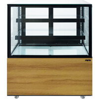 Vitrine à Pâtisserie | 2 Plaques de verre ajustables | 270 litres | 915x675x (H) 1210mm