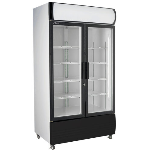 Saro Refroidisseur de Bouteille  |Avec double porte vitrée  | Éclairage led  | 568 Litres | 880x610x(H)1973mm