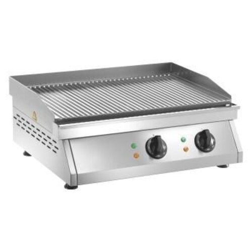 Saro Plaque de Cuisson électrique | Rainuré | 6 kW | 600x500x (H) 245mm Saro Plaque de Cuisson électrique | Rainuré | 6 kW | 600x500x (H) 245mm