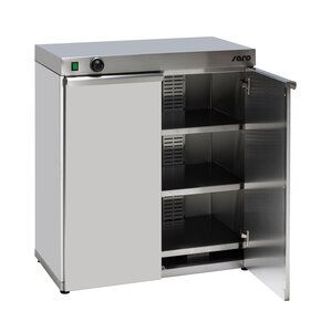 Saro Chauffe-Assiette | Capacité pour 120 assiettes | 1,5 kW | 800x460x (H) 870 mm