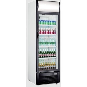 Saro Refroidisseur de Bouteille |Avec porte en verre| Éclairage led | 382 Litres | 620x630x(H)1935mm Saro Refroidisseur de Bouteille |Avec porte en verre| Éclairage led | 382 Litres | 620x630x(H)1935mm
