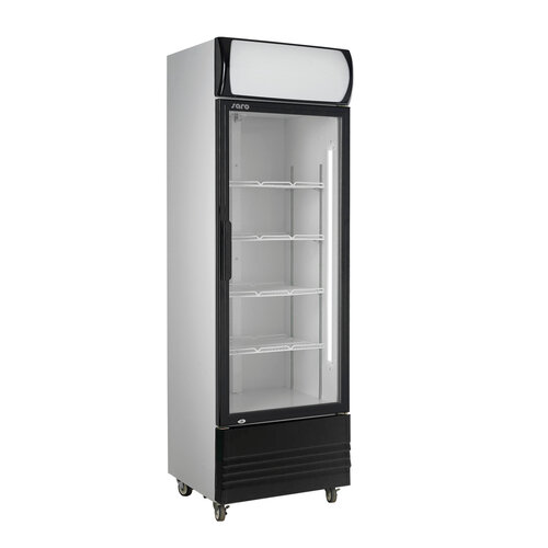 Saro Refroidisseur de Bouteille |Avec porte en verre| Éclairage led | 320 Litres | 570x601x(H)1820mm Saro Refroidisseur de Bouteille |Avec porte en verre| Éclairage led | 320 Litres | 570x601x(H)1820mm
