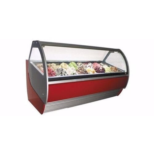 La Squadra Comptoir à Glace | Bella 20 Gelato BLANC | 1830x1150x(H)1285mm La Squadra Comptoir à Glace | Bella 20 Gelato BLANC | 1830x1150x(H)1285mm