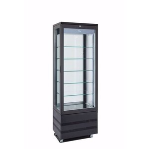 Tekna Vitrine Réfrigérée | Avec 4 côtés vitrés |Rotative | 670x640x(H)1950mm