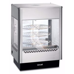 Lincat Vitrine Chauffante | Porte arrière| 565x565x(H)780mm