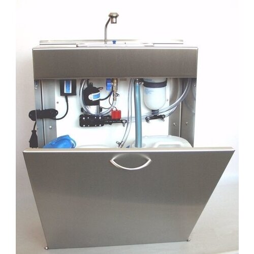 Coolselect Lavabo cuillère mobile avec système d'eau | 10 litres | 550x210x (H) 750mm