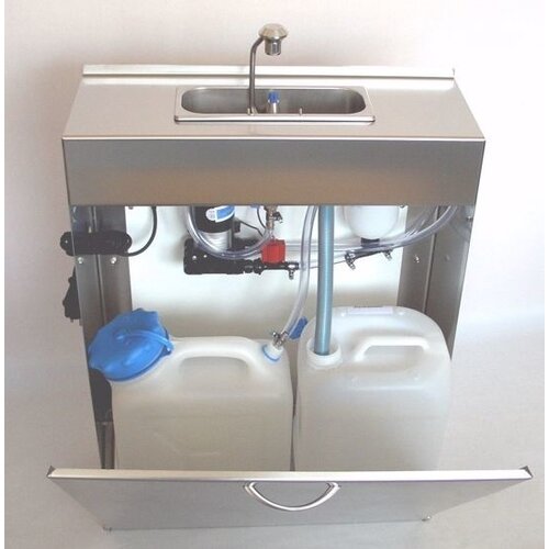 Coolselect Lavabo cuillère mobile avec système d'eau | 10 litres | 550x210x (H) 750mm