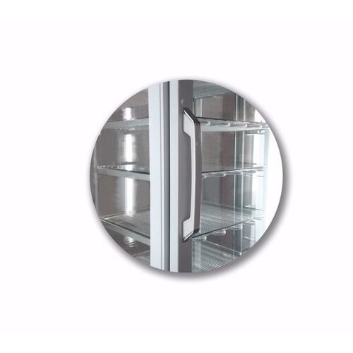 Tekna Vitrine de Congélation | Statique | Avec 4 côtés vitrés| 670x640x(H)1950mm