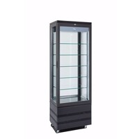 Vitrine Réfrigérée | Avec 3 côtés vitrés et dos fermé | 670x640x(H)1950mm