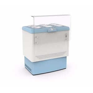 Framec Vitrine à Glace | Conteneurs ronds | 6 Bacs| 965x665x(H)1030mm Framec Vitrine à Glace | Conteneurs ronds | 6 Bacs| 965x665x(H)1030mm