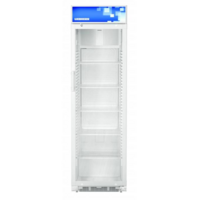 Vitrine Réfrigérée | Blanche | Porte en verre | 411 litres | 600x687x (H)2010mm