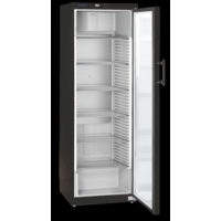 Vitrine Réfrigérée | Noir | Porte en verre | 388 litres | 600x610x (H)1800mm