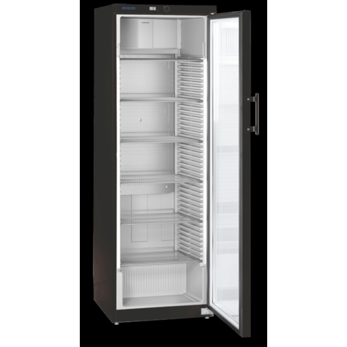 Liebherr Vitrine Réfrigérée | Noir | Porte en verre | 388 litres | 600x610x (H)1800mm Liebherr Vitrine Réfrigérée | Noir | Porte en verre | 388 litres | 600x610x (H)1800mm