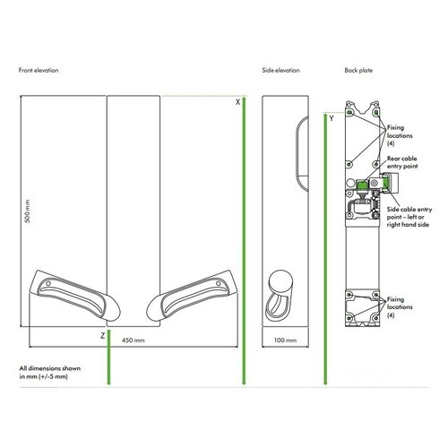 Dyson Sèche-mains Dyson 9kj Airblade | HU03 en INOX | Econome en énergie