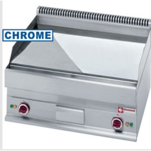 Diamond Plaque de Cuisson Electrique | lisse -Top- chrome dur | 700x650xh280/380mm Diamond Plaque de Cuisson Electrique | lisse -Top- chrome dur | 700x650xh280/380mm