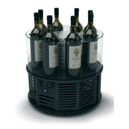 SAYL Rafraîchisseur de Vin Alegria | Convient pour 8 Bouteilles de 90mm | 435x435x(H)370mm | Disponible en 2 Modèles