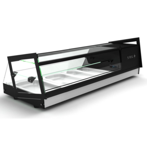 SAYL Vitrine de Refroidissement | Dessus en Verre | Convient pour Bac GN 1/3 40mm | Disponible en 3 Tailles SAYL Vitrine de Refroidissement | Dessus en Verre | Convient pour Bac GN 1/3 40mm | Disponible en 3 Tailles