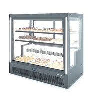Vitrine Réfrigérée Compak | Ouverture à l'Arrière | 1015x620x(H)950mm