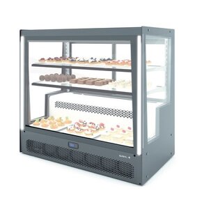 SAYL Vitrine Réfrigérée Compak | Ouverture à l'Arrière | 1015x620x(H)950mm SAYL Vitrine Réfrigérée Compak | Ouverture à l'Arrière | 1015x620x(H)950mm