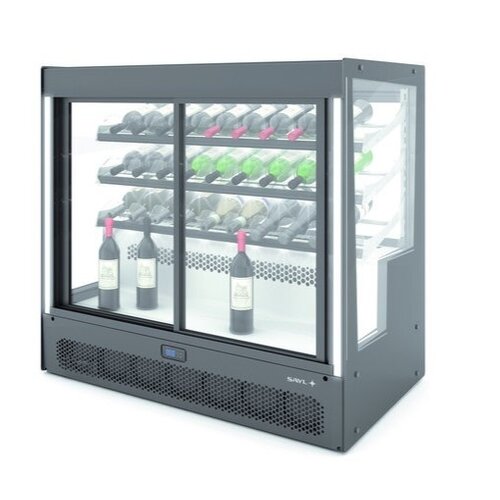 SAYL Rafraîchisseur de Vin Compak | Ouverture Avant et Arrière | 1015x620x(H)950mm