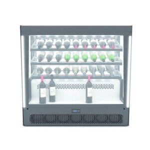 SAYL Rafraîchisseur de Vin Compak | Ouverture à l'Arrière | 1015x620x(H)950mm