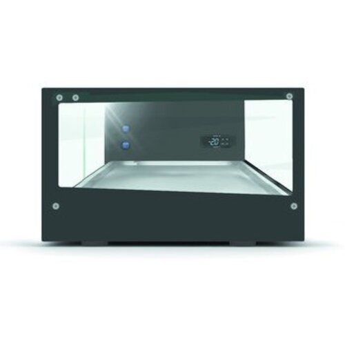SAYL Vitrine à Tapas Réfrigérée Logic | Eclairage LED | Convient pour GN  1/3 40mm | Disponible en 2 Tailles