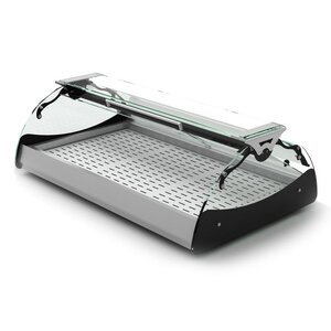 SAYL Vitrine Chauffante Maxiself | Eclairage LED | Convient pour Plateaux en Inox | Libre Service | 1020x650x320mm