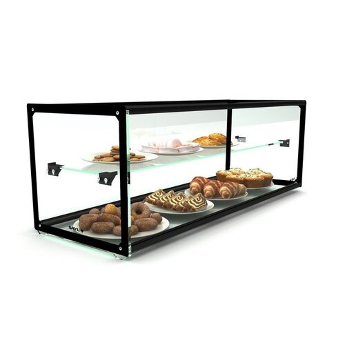 SAYL Vitrine Neutre | Verre Trempé | Disponible en 4 Tailles