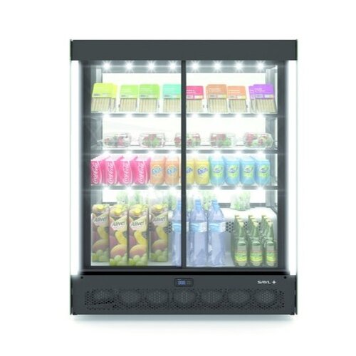 SAYL Vitrine Réfrigérée de Présentation | Ouverture Avant et Arrière | 1015x620x(H)1240mm SAYL Vitrine Réfrigérée de Présentation | Ouverture Avant et Arrière | 1015x620x(H)1240mm
