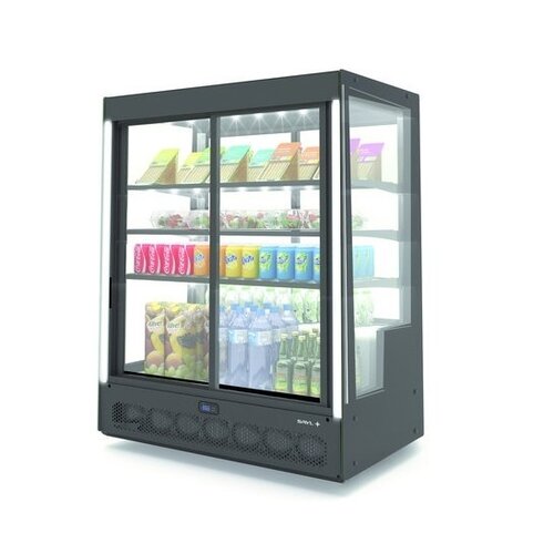 SAYL Vitrine Réfrigérée de Présentation | Ouverture à l'Avant | 1015x620x(H)1240mm