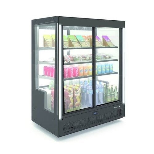 SAYL Vitrine Réfrigérée de Présentation | Ouverture à l'Avant | 1015x620x(H)1240mm