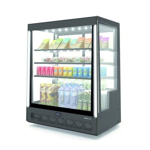 SAYL Vitrine Réfrigérée de Présentation | Ouverture à l'Arrière | 1015x620x(H)1240mm