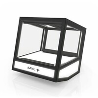 Vitrine Réfrigérée Cube | Convient pour 20 Bouteilles | 620x670x670mm | Disponible en 3 Modèles