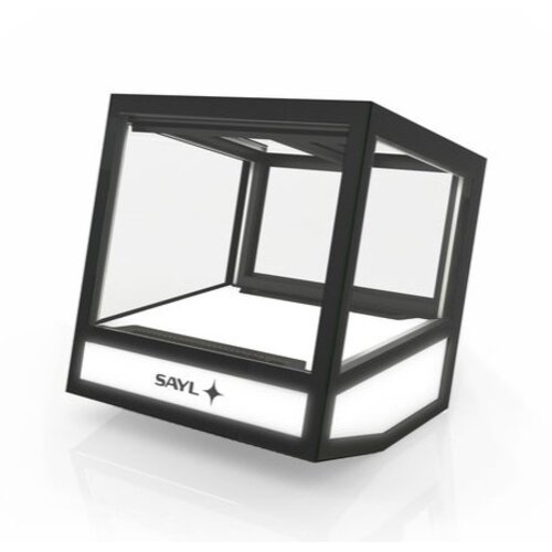 SAYL Vitrine Réfrigérée Cube | Convient pour 20 Bouteilles | 620x670x670mm | Disponible en 3 Modèles SAYL Vitrine Réfrigérée Cube | Convient pour 20 Bouteilles | 620x670x670mm | Disponible en 3 Modèles