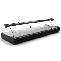 Vitrine Chauffante Libre Service | Convient pour GN 1/3 40mm | Eclairage LED | Disponible en 2 Tailles
