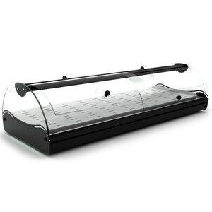 SAYL Vitrine Chauffante Libre Service | Convient pour GN 1/3 40mm | Eclairage LED | Disponible en 2 Tailles