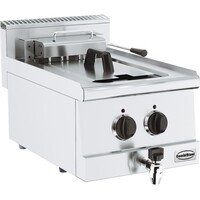 Friteuse Électrique Base 600 |Model De Table| Robinet | 10 litres | 400x600x (H) 300mm