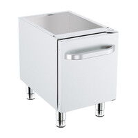 Soubassement INOX | avec Porte | Base 600 | 400x600x(H)600mm
